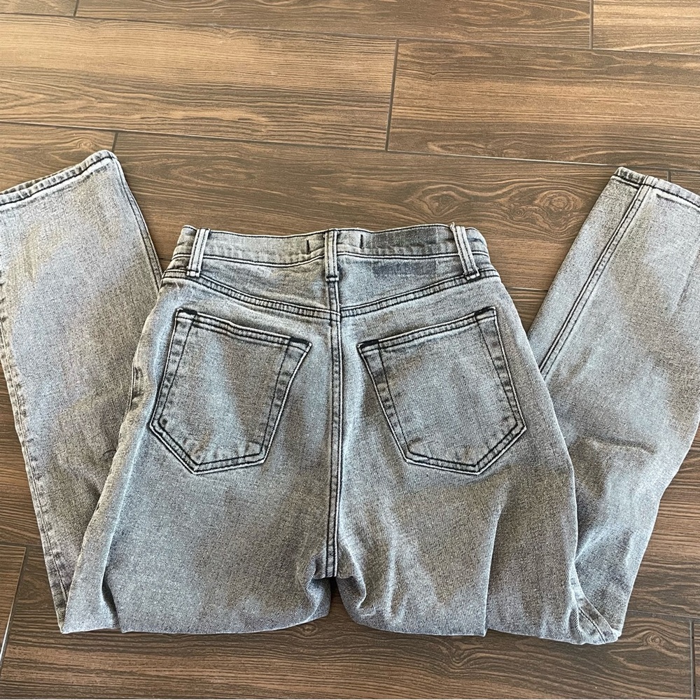 Abercrombie Jeans - Ankle Straight Ultra High Rise - Size 25/0 - Black